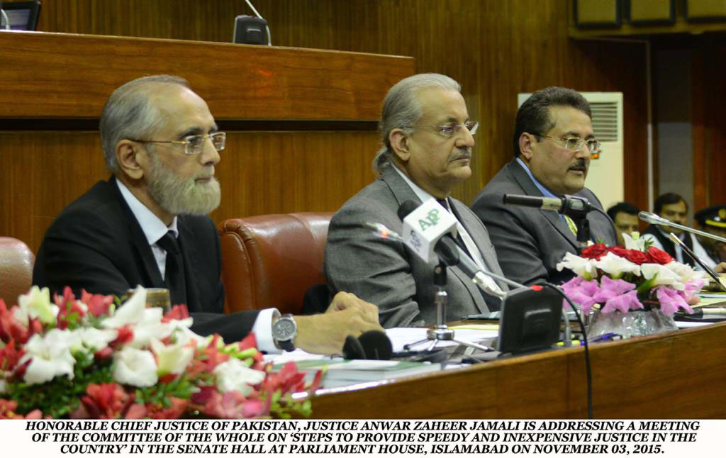 President LSC with Parliamentary Leadership